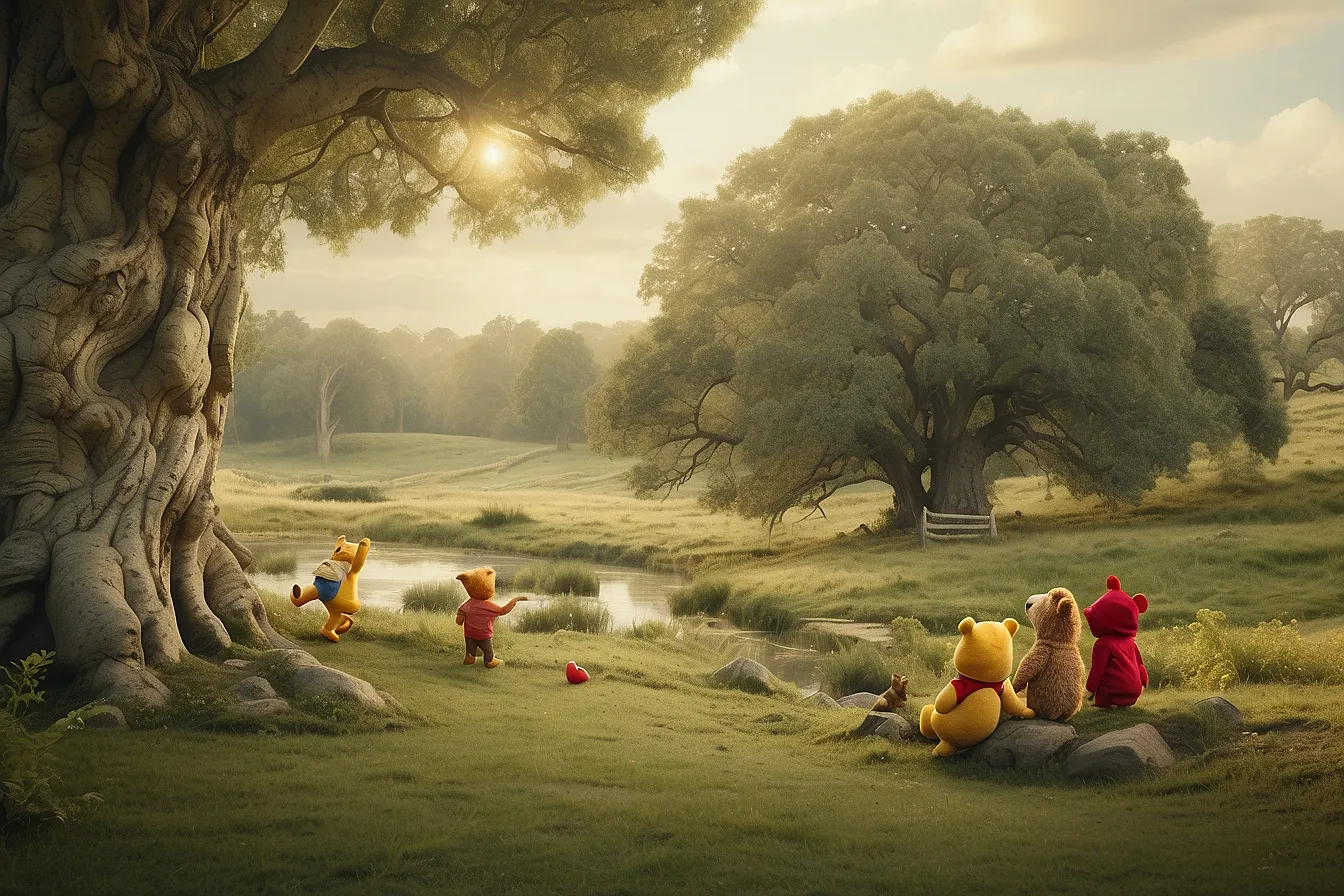 Leonardo AI illustration of a watercolor world